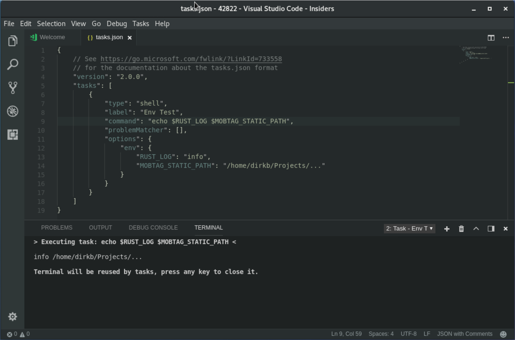 Cannot see Rust's env_logger output inside vscode · Issue #42822 ...
