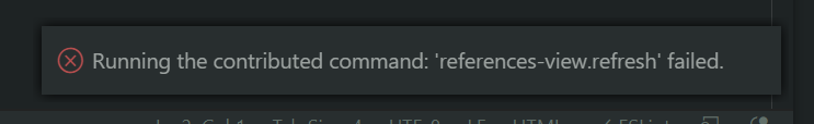 Pressing the refresh button results in the following error · Issue ...