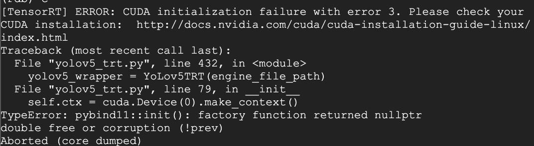 TypeError: pybind11::init() factory function returned nullptr · Issue ...