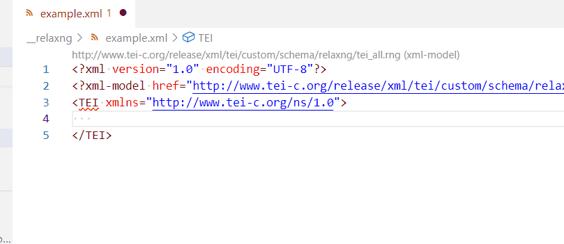 RelaxNGValidationAndCompletion