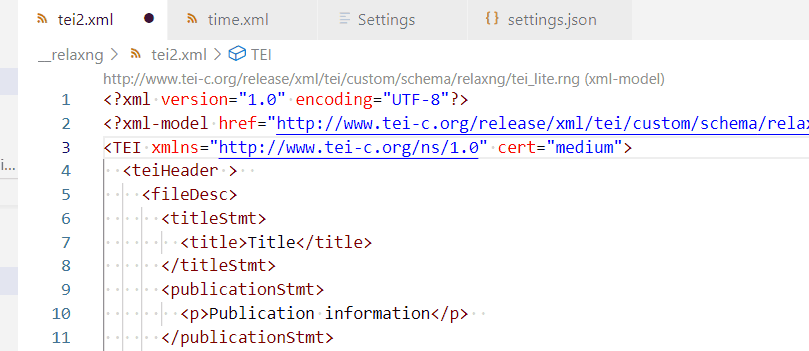 RelaxNGValidationTypeDefinition