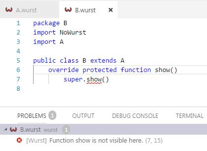 Cannot call to a protected method of superclass from subclass if both ...