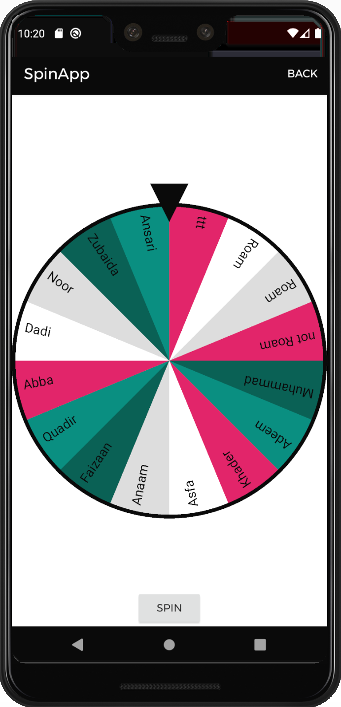 GitHub maquadir/SpinApp The Wheely Cool App