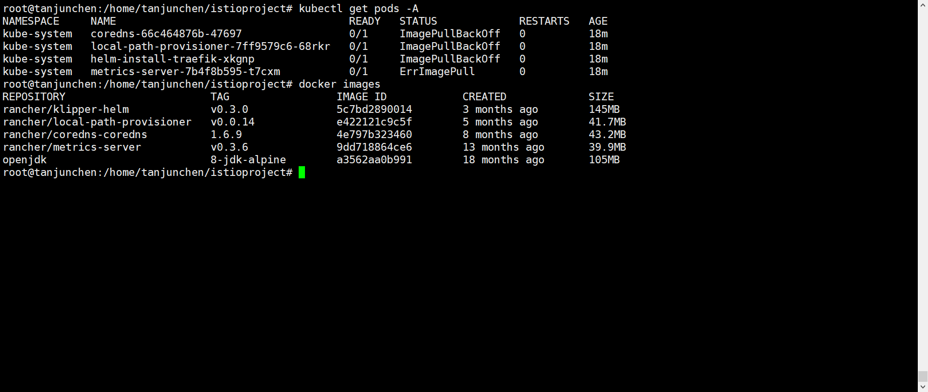 k3s installation failed ErrImagePull..... · Issue #2562 · k3s-io/k3s ...