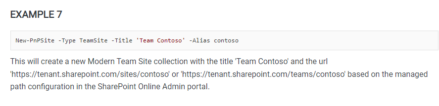 [BUG] New-PnPSite: Object reference not set to an instance of an object ...