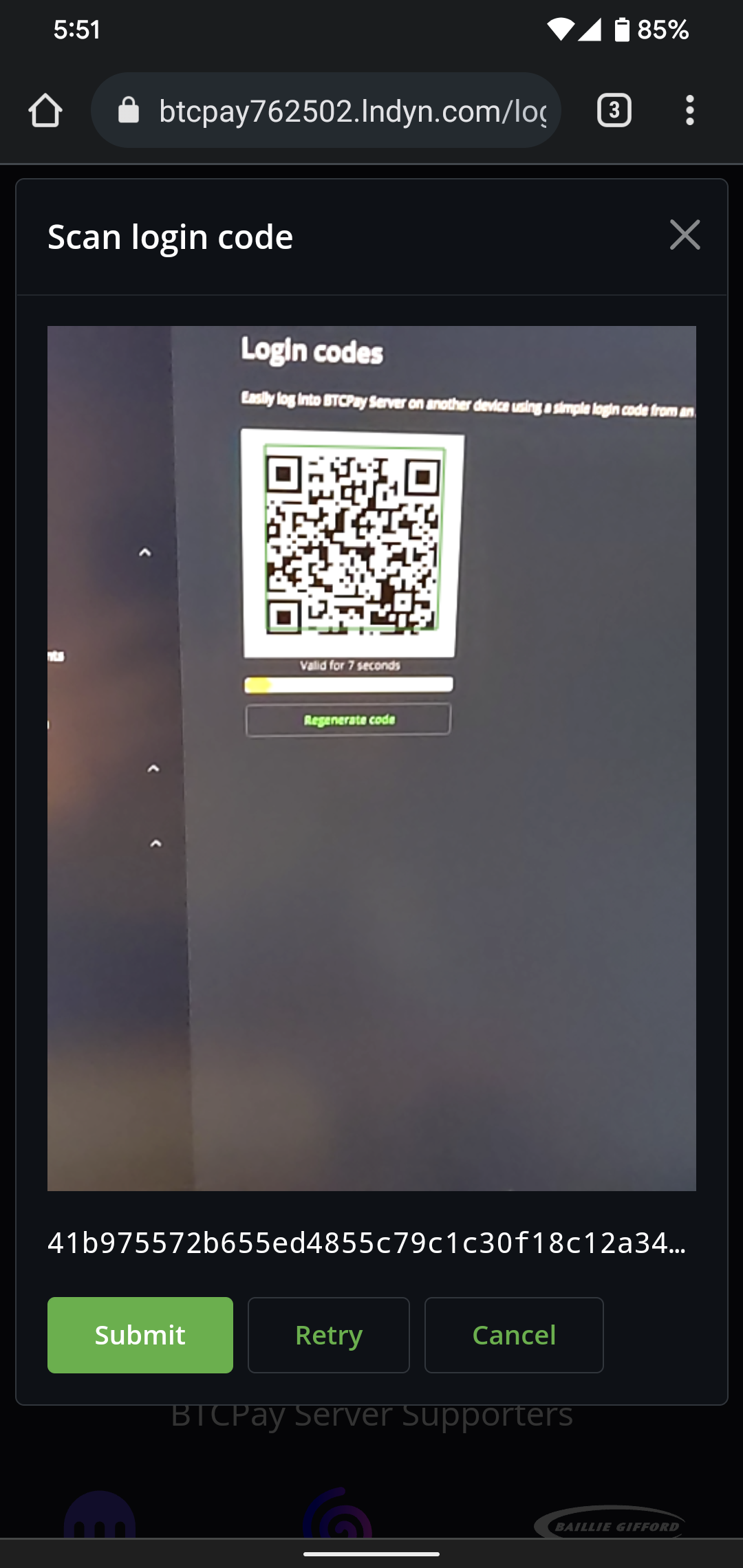 Login via code QR should auto-submit when scanned · Issue #3321 ...
