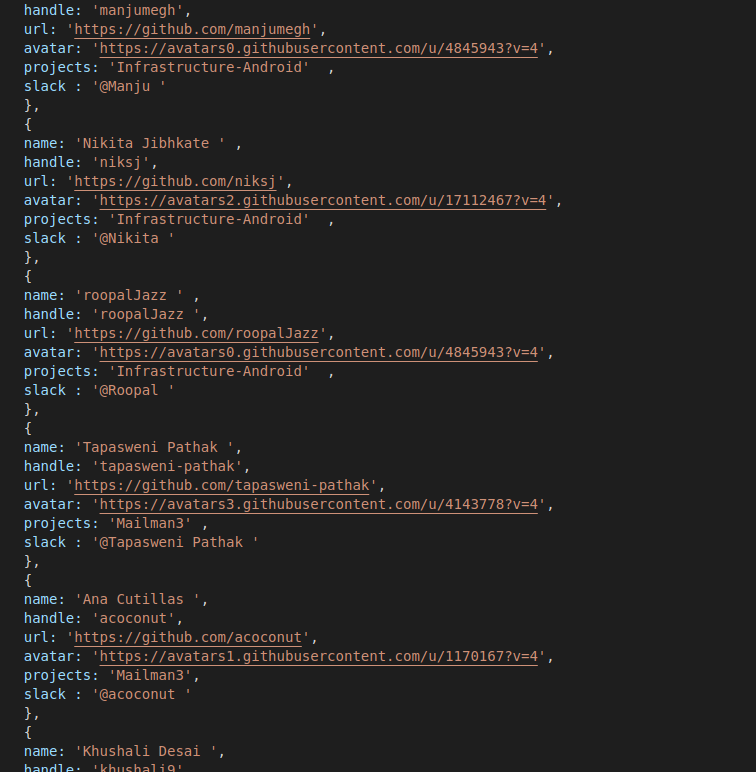 Admins, maintainers, commiters and improvers are harcoded. · Issue 314