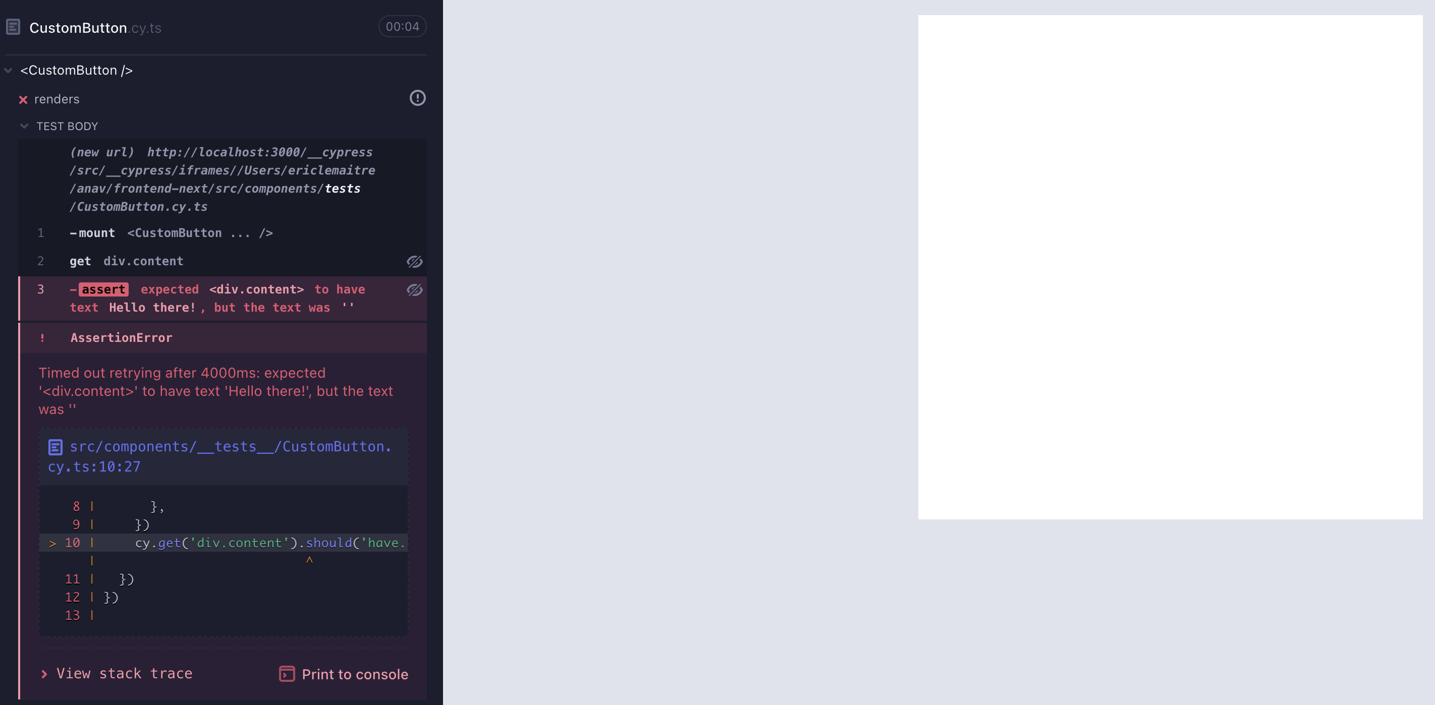 Vue slots seems to not be working · Issue 26006 · cypressio/cypress