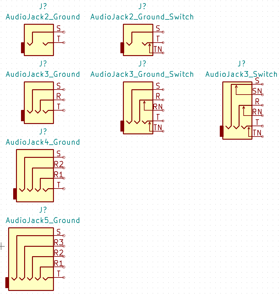 AudioJack* symbol consistency (!714) · Merge requests · KiCad / KiCad ...