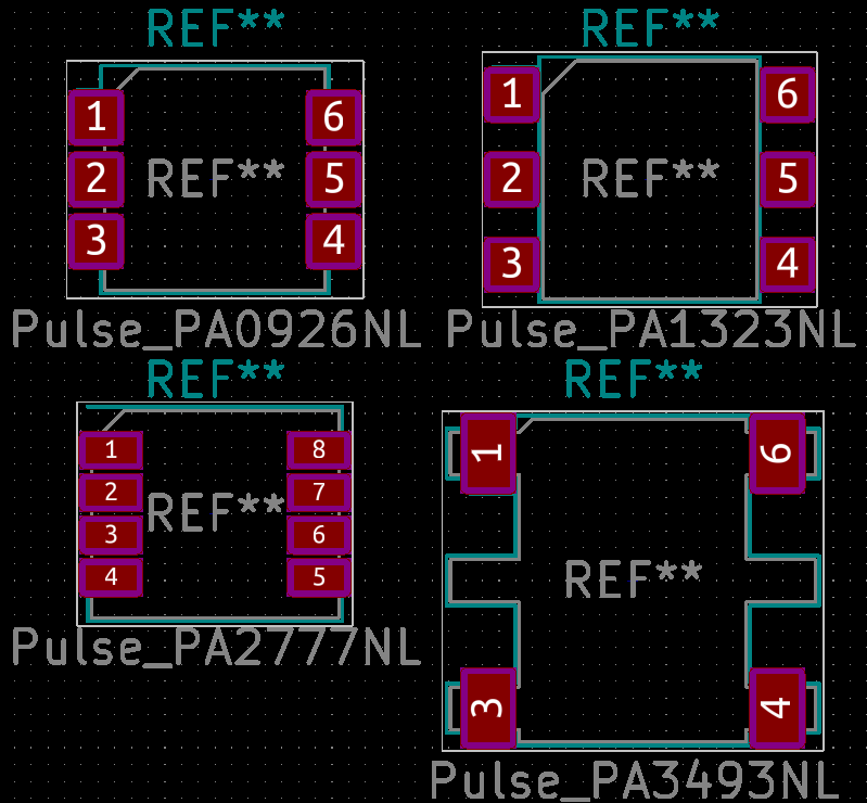 More pulse footprints (!933) · Merge requests · KiCad / KiCad Libraries