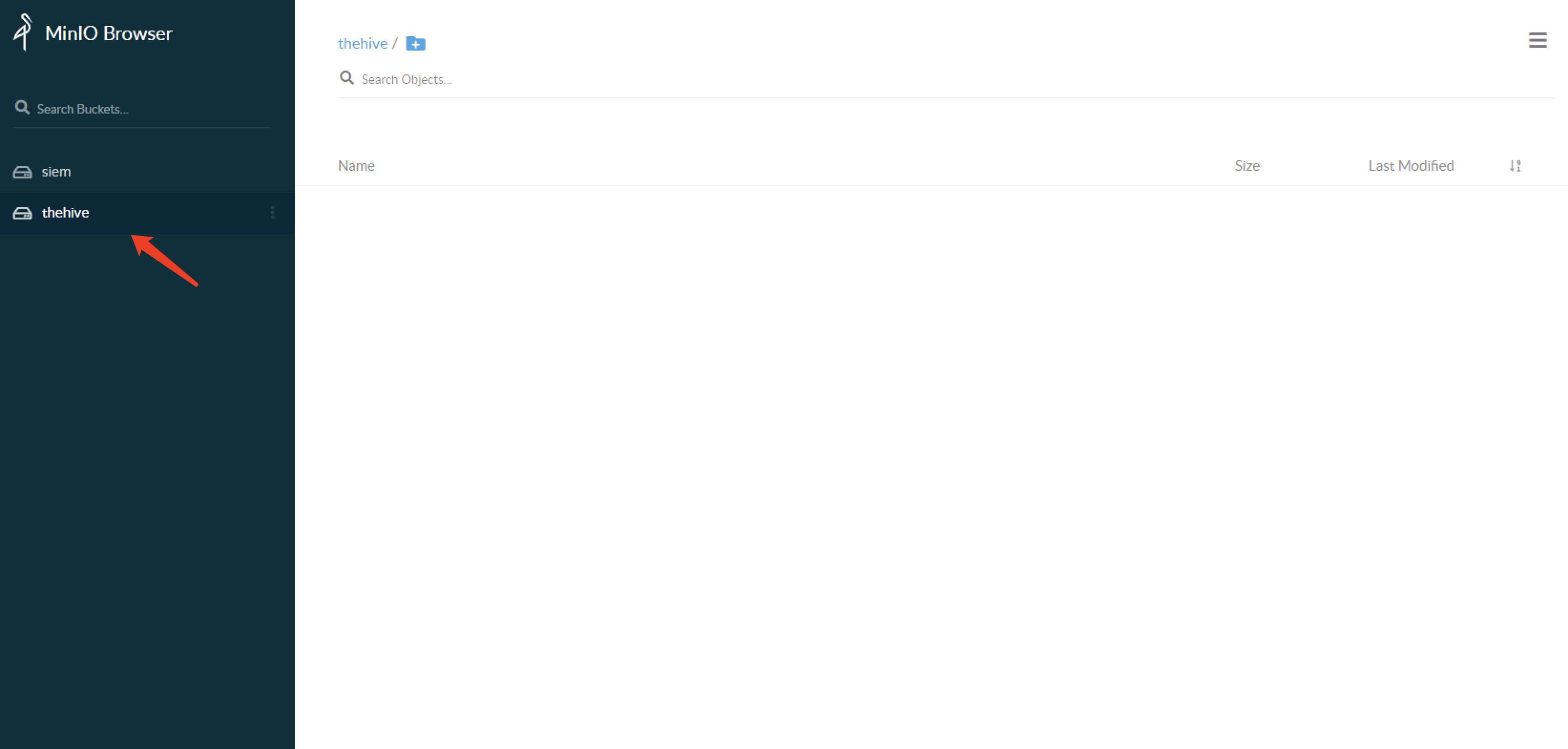 [Question] Minio The specified bucket does not exist · Issue 1916