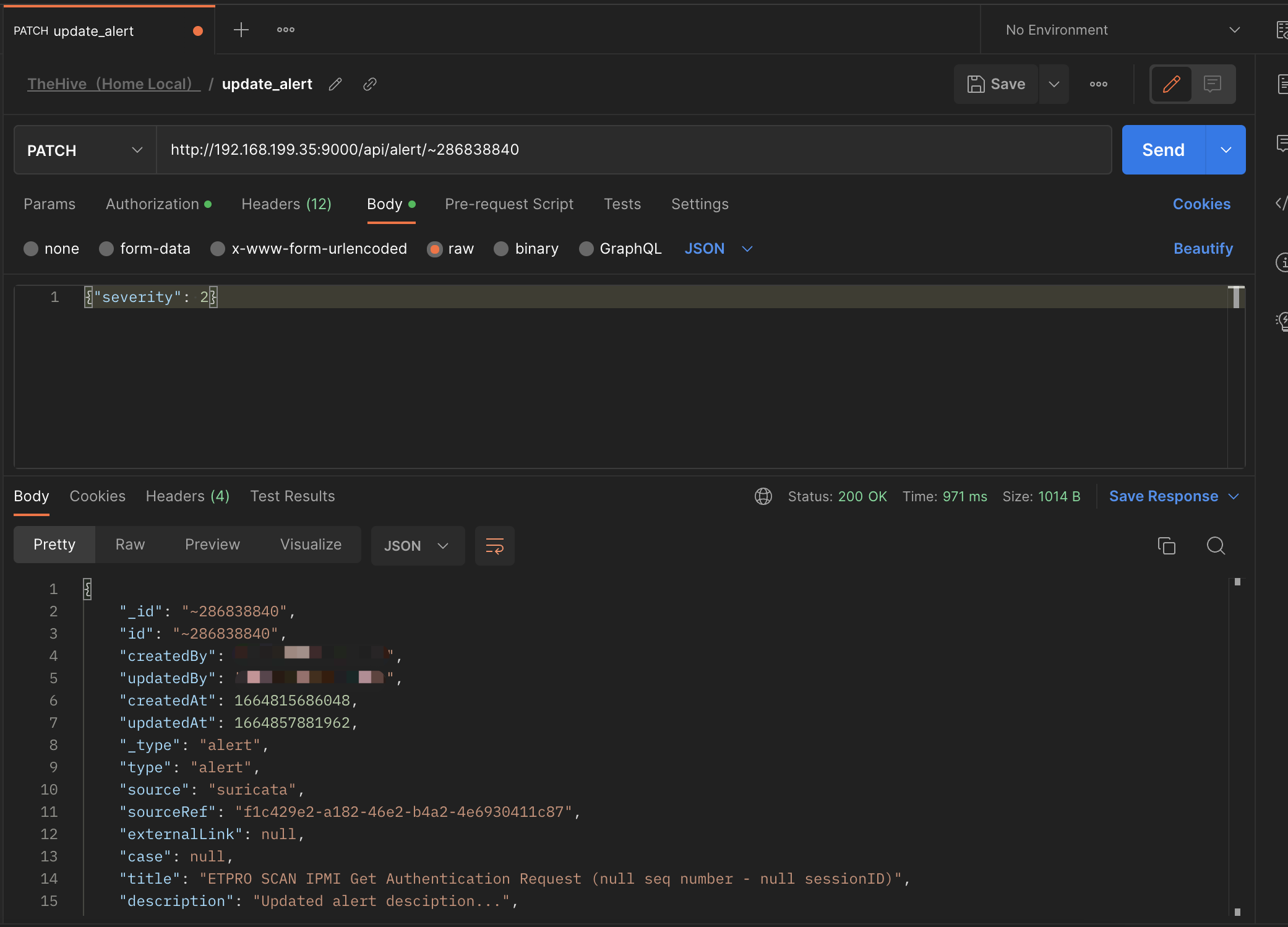 TheHive node Alert UPDATE Invalid format for severity · Issue #4256 ...