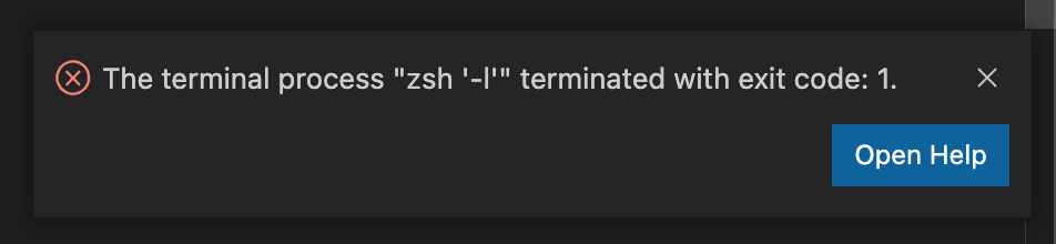 Integrated Terminal Crashes Immediately · Issue #126667 · microsoft ...