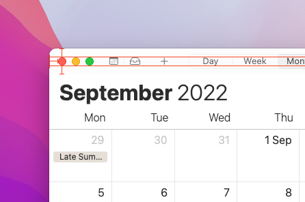 Adjust the window title bar on macOS to make it consistent with ...