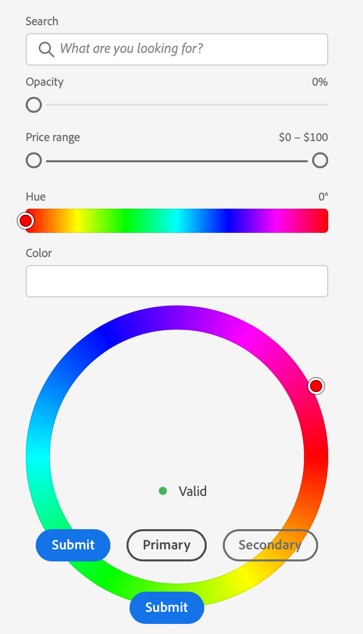 ColorWheel does not work inside a Form · Issue #1605 · adobe/react ...