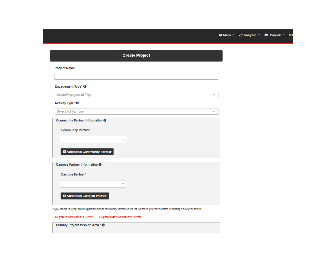 UI Updates on Project Form · Issue #1322 · uno-isqa-8950/uno-cpi · GitHub