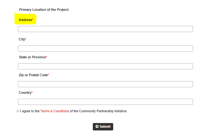 UI Updates on Project Form · Issue #1322 · uno-isqa-8950/uno-cpi · GitHub