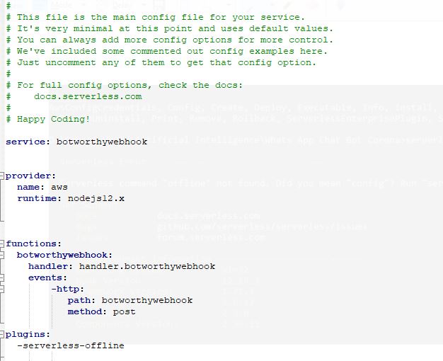 yml file