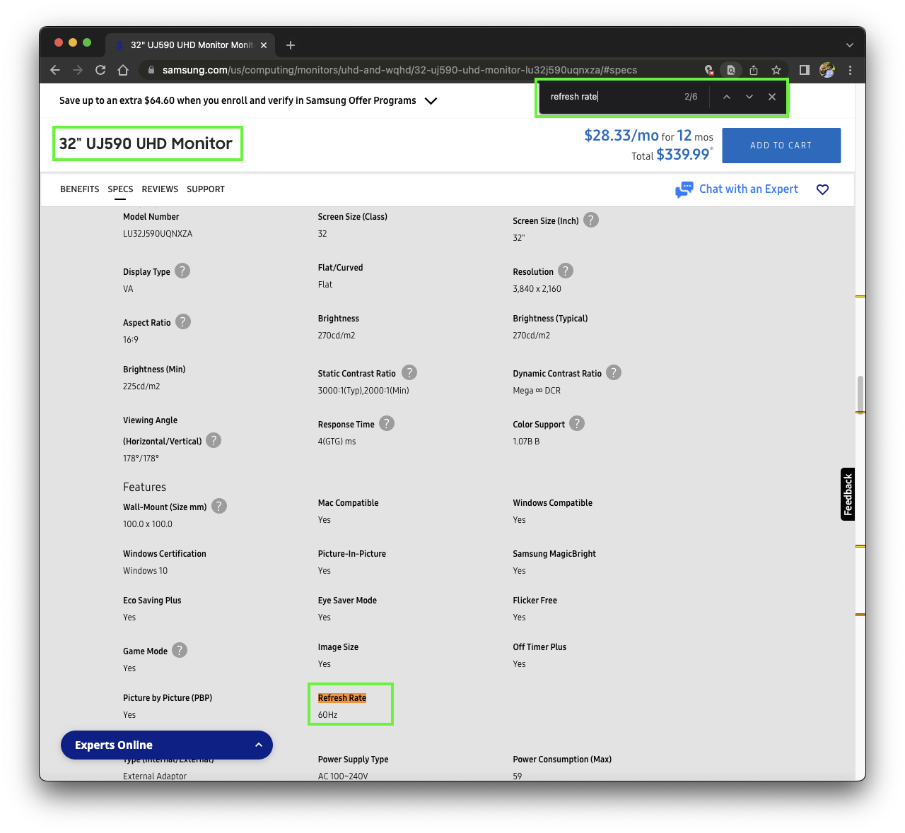 samsung-monitor-spec