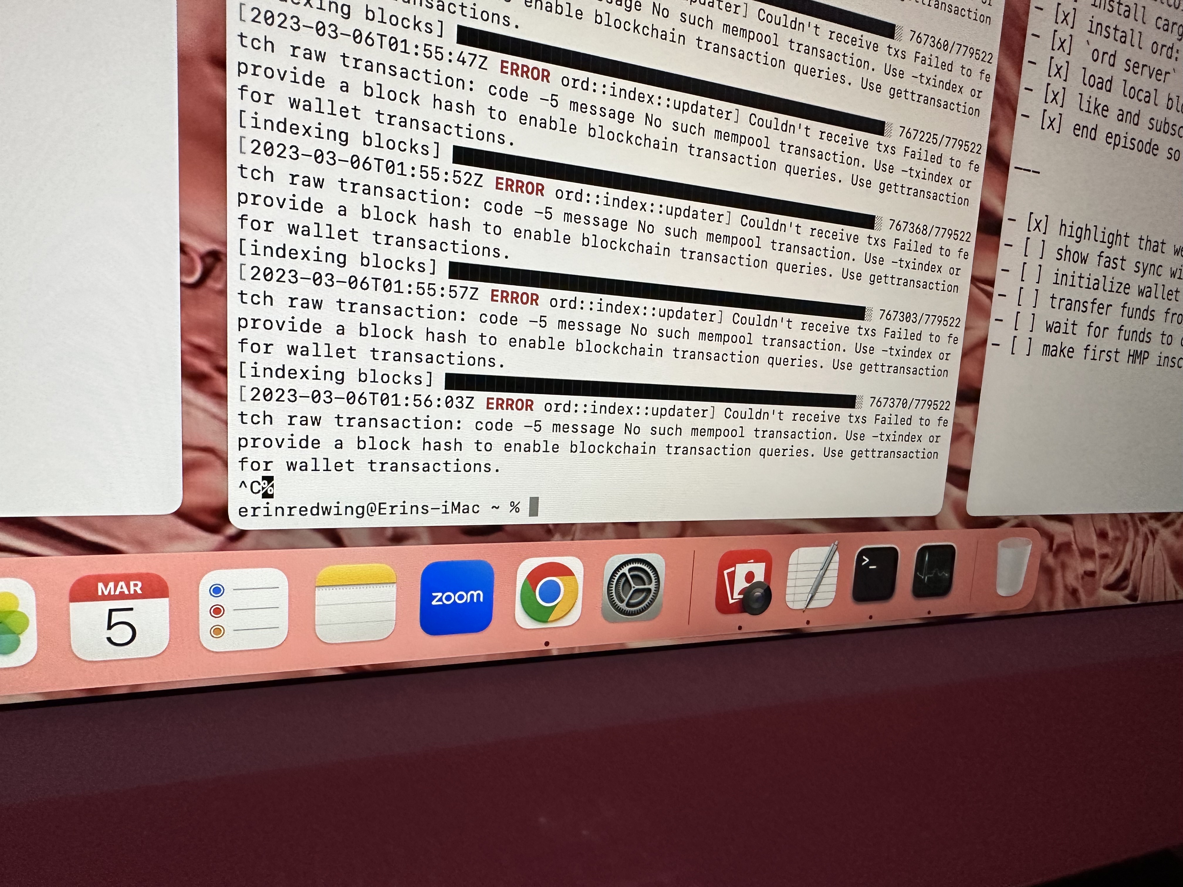 Error syncing fresh index · Issue #1881 · ordinals/ord · GitHub