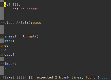 Statusline not showing errors/warnings when hovering · Issue #1832 ...