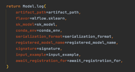 [BUG] mlflow.*.log_model returns None. · Issue #3968 · mlflow/mlflow ...