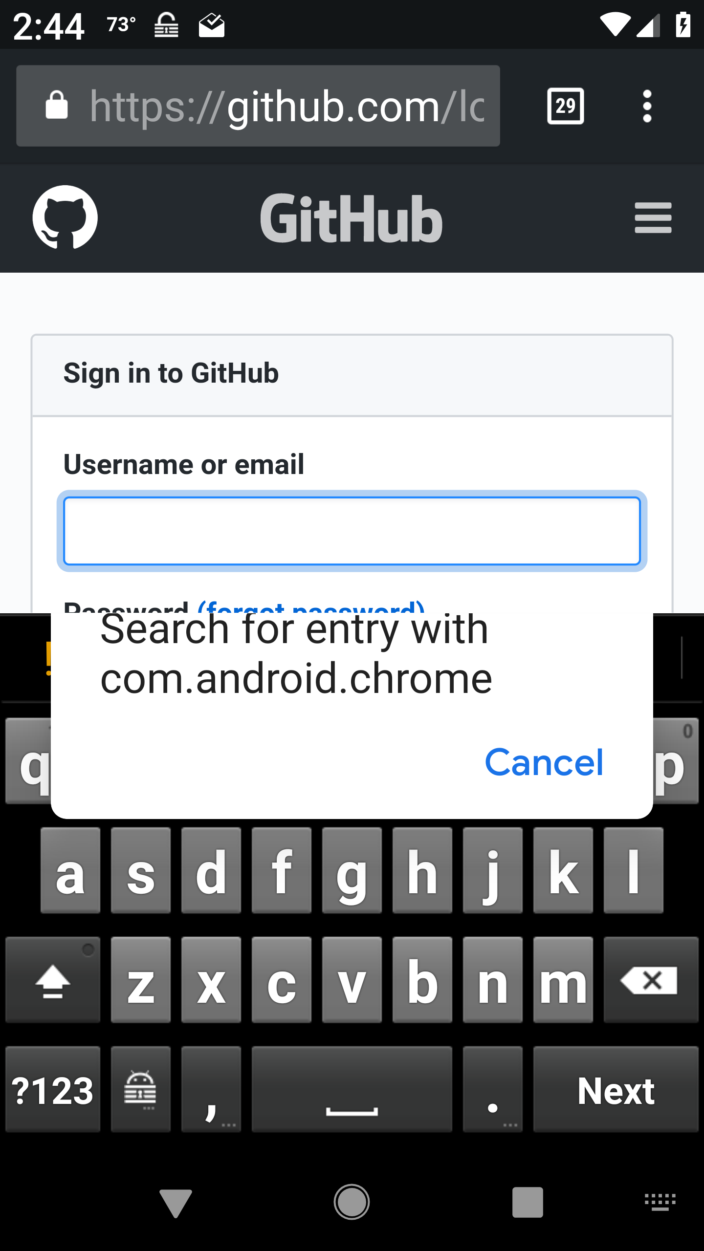 Prompts hidden on Android Pie · Issue #516 · PhilippC/keepass2android ...