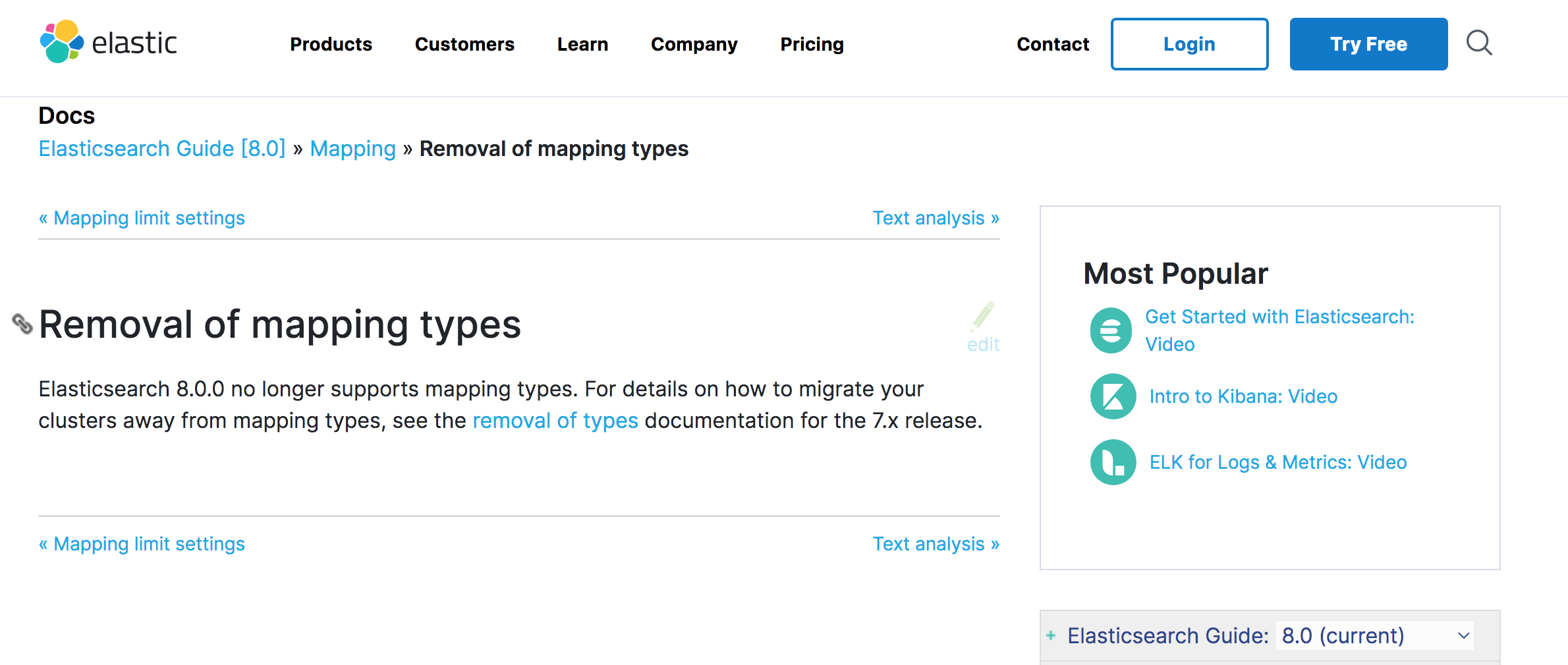 Elasticsearch output plugin is not working when facing latest