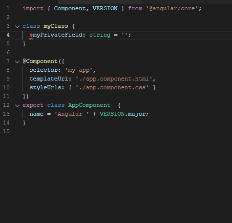 stackblitz doesnt support # private fields · Issue #1287 · stackblitz ...