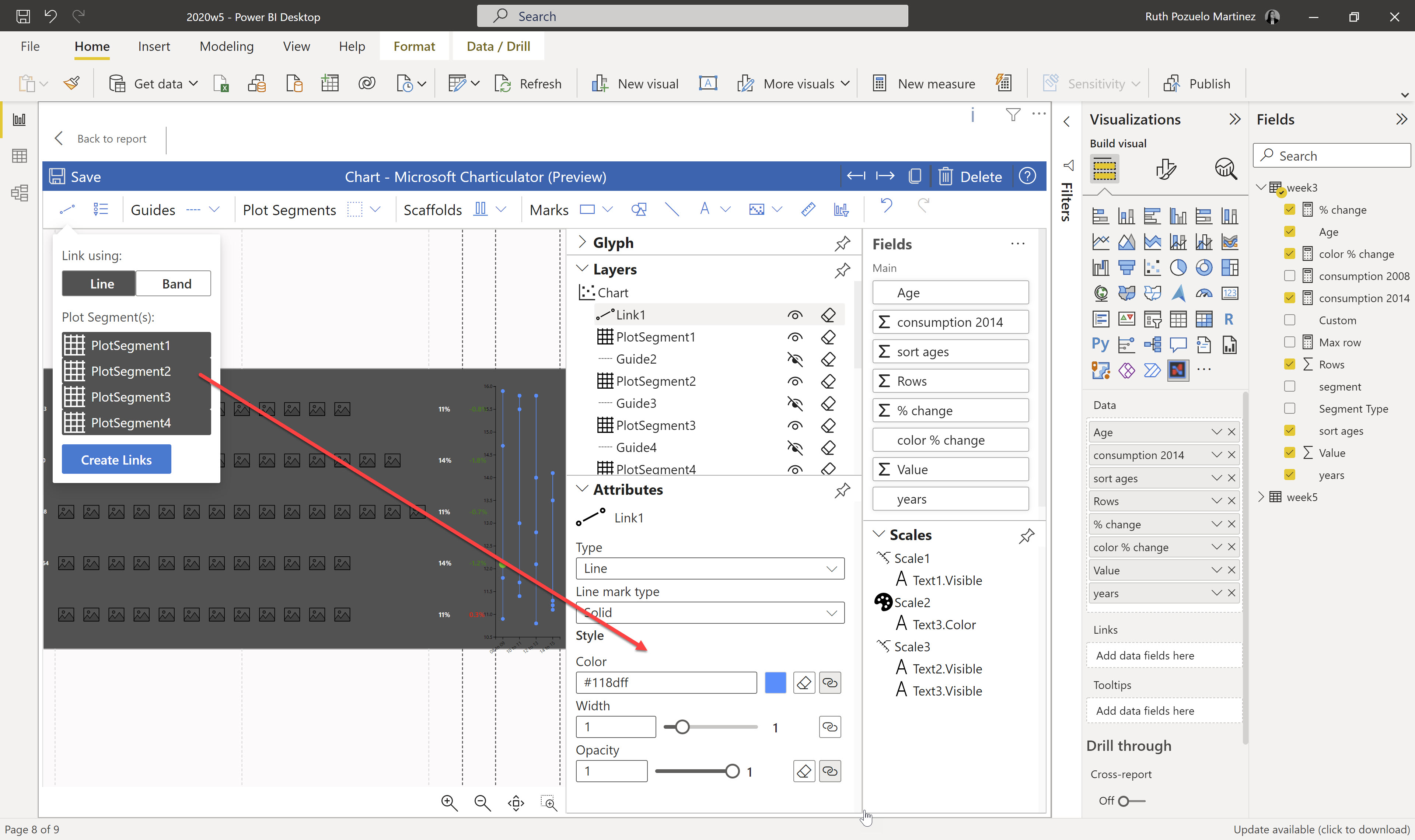 Links using properties , add to attributes pane · Issue #926 ...