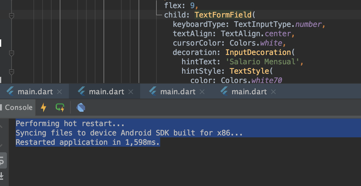 While adding, removing, or changing textAlign on a TextFormField, the ...