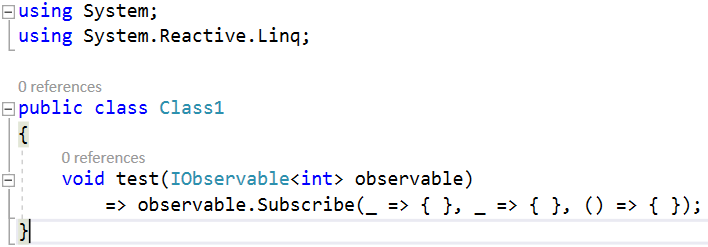 Missed unused using with System.Reactive · Issue #27107 · dotnet/roslyn ...