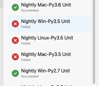 pytest adapter tests are failing on Python 3.5 (win, linux and mac ...