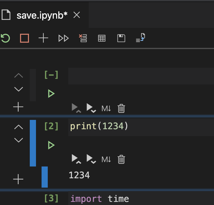 Lost my code as delete button is closer to the wrong cell in Notebook ...