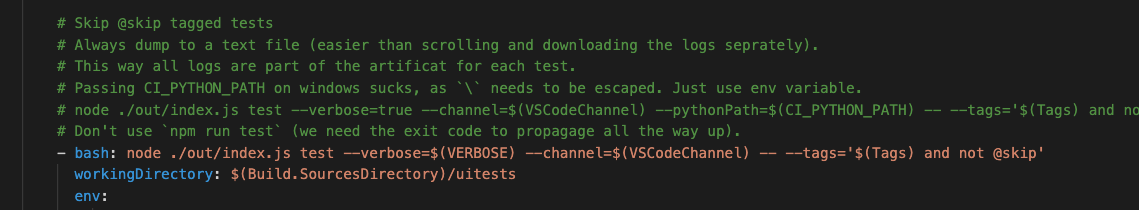 CI passes even though job fails · Issue #9329 · microsoft/vscode-python ...