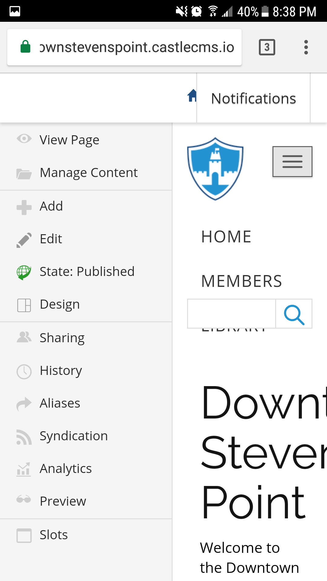 Display issues on mobile · Issue #129 · castlecms/castle.cms · GitHub