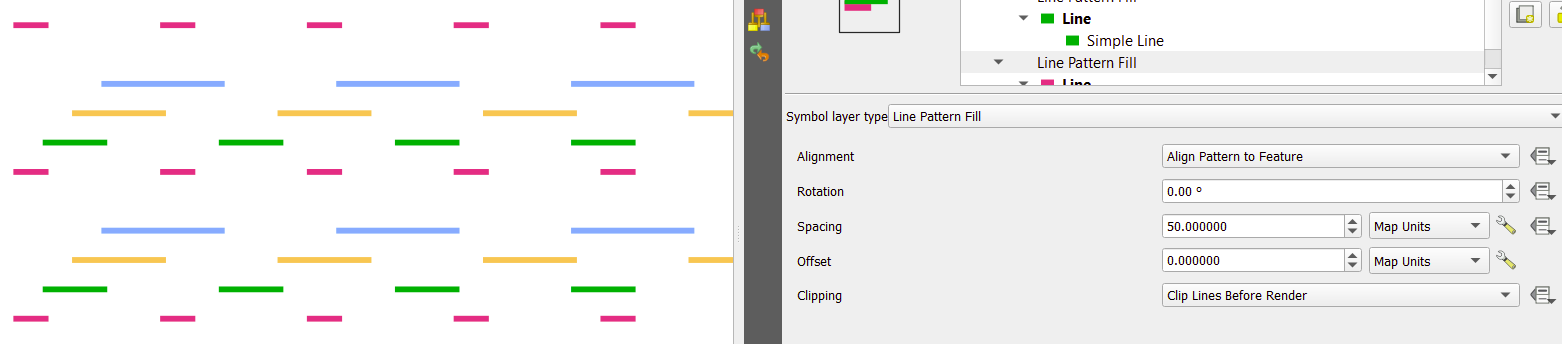 Custom dash pattern problem · Issue #49697 · qgis/QGIS · GitHub