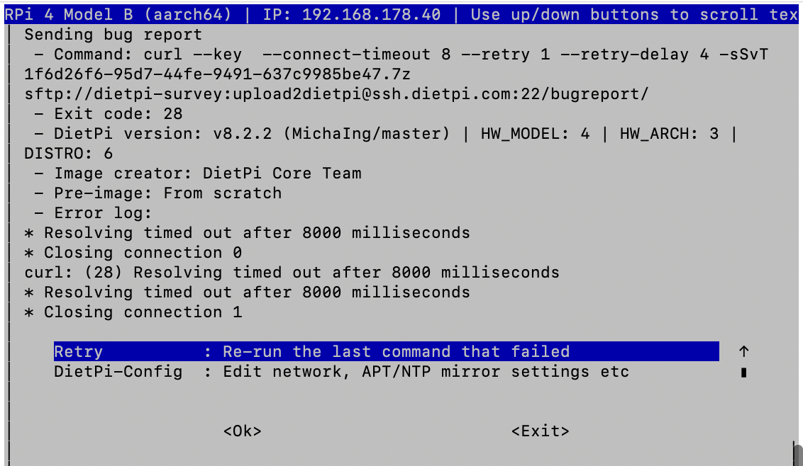 diet pi-update failed · Issue #5399 · MichaIng/DietPi · GitHub