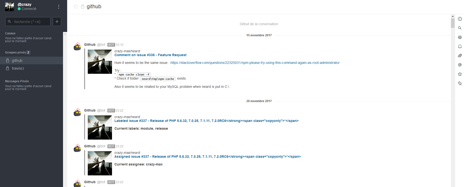 Scrollbar in rooms list on Firefox · Issue 8946 · RocketChat/Rocket