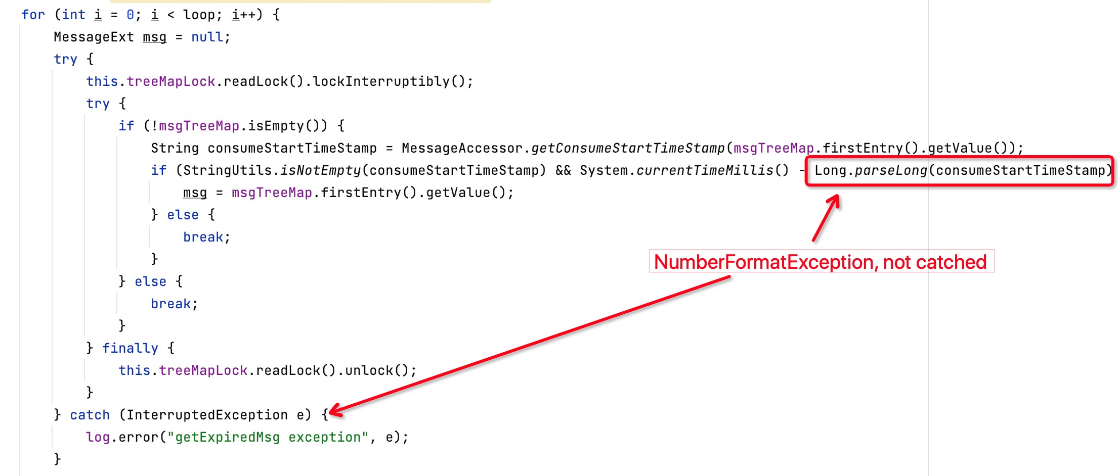 Some ProcessQueue blocked and cleanExpireMessage thread stopped · Issue ...