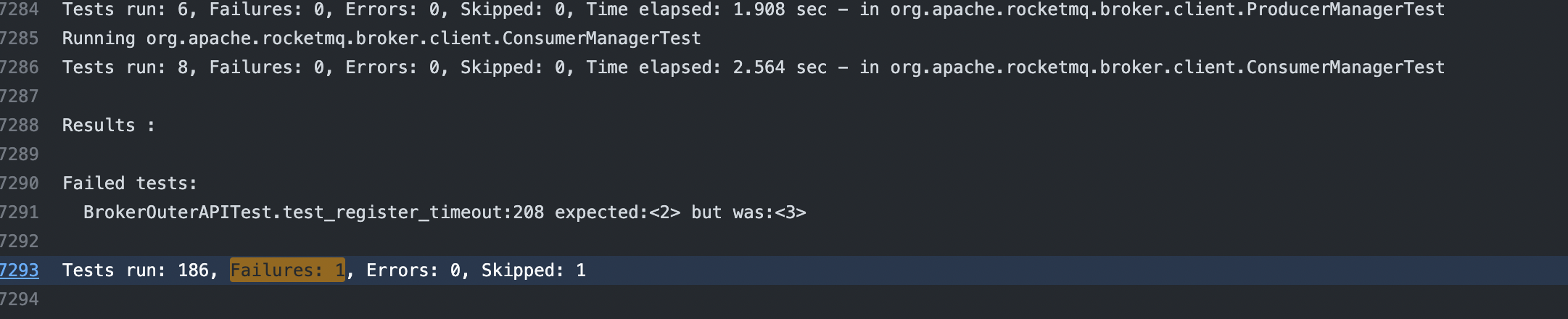 Fix flaky test: BrokerOuterAPITest#test_register_timeout · Issue #4977 ...