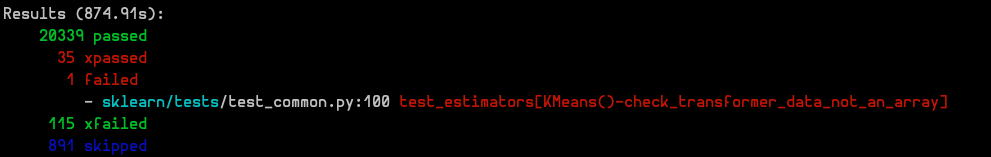 Error with apparently non-deterministic tests · Issue #20371 · scikit ...