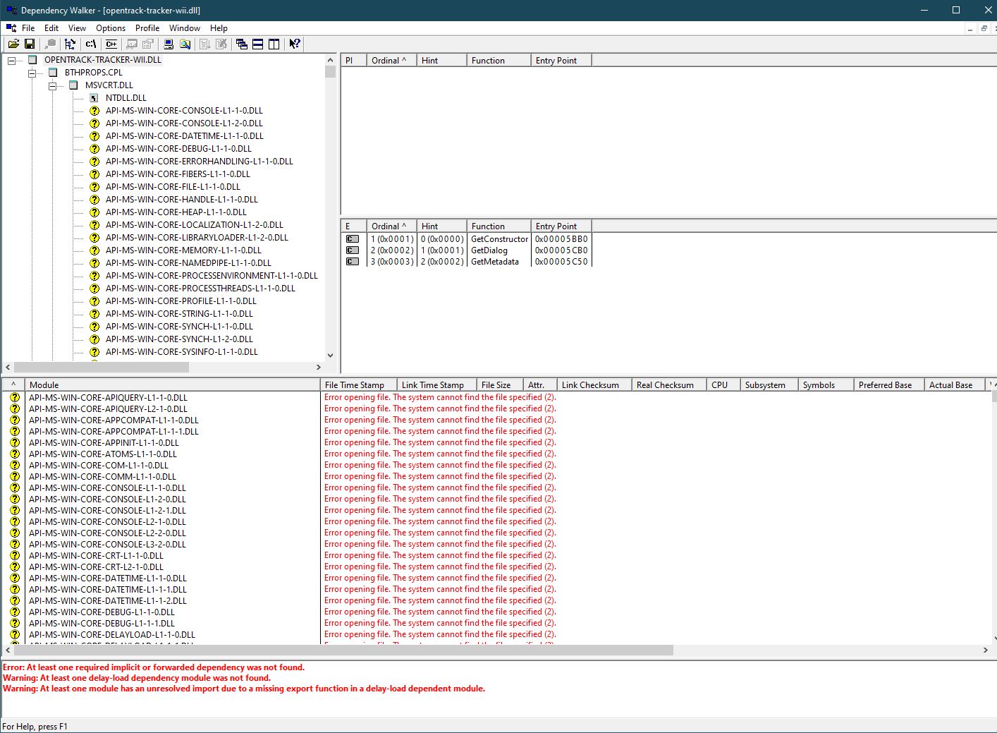 WiiPointTracker? · Issue #1139 · opentrack/opentrack · GitHub