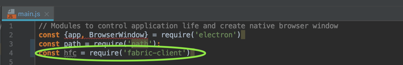application start error when required fabric-client dependency · Issue ...
