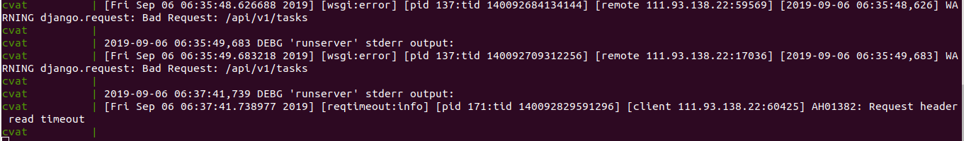 Unable to upload more videos · Issue #697 · cvat-ai/cvat · GitHub
