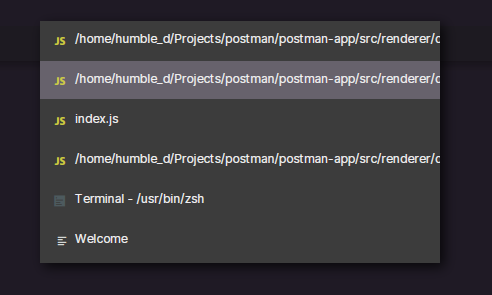 Quick Open does not have an ideal approach when it comes to long file ...