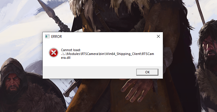 Crash on game startup · Issue #6 · Norbivar/RTSCamera · GitHub