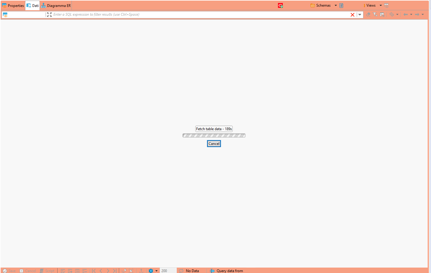 How to avoid DBeaver performs any query when opening Data tab in Editor Page? · Issue 7151