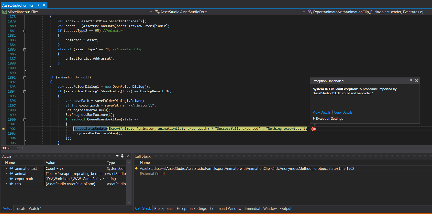Animation Export · Issue #173 · Perfare/AssetStudio · GitHub