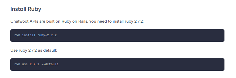 doc: Update ruby versions across different environment setup pages ...